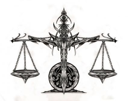 Libra Tattoos Design